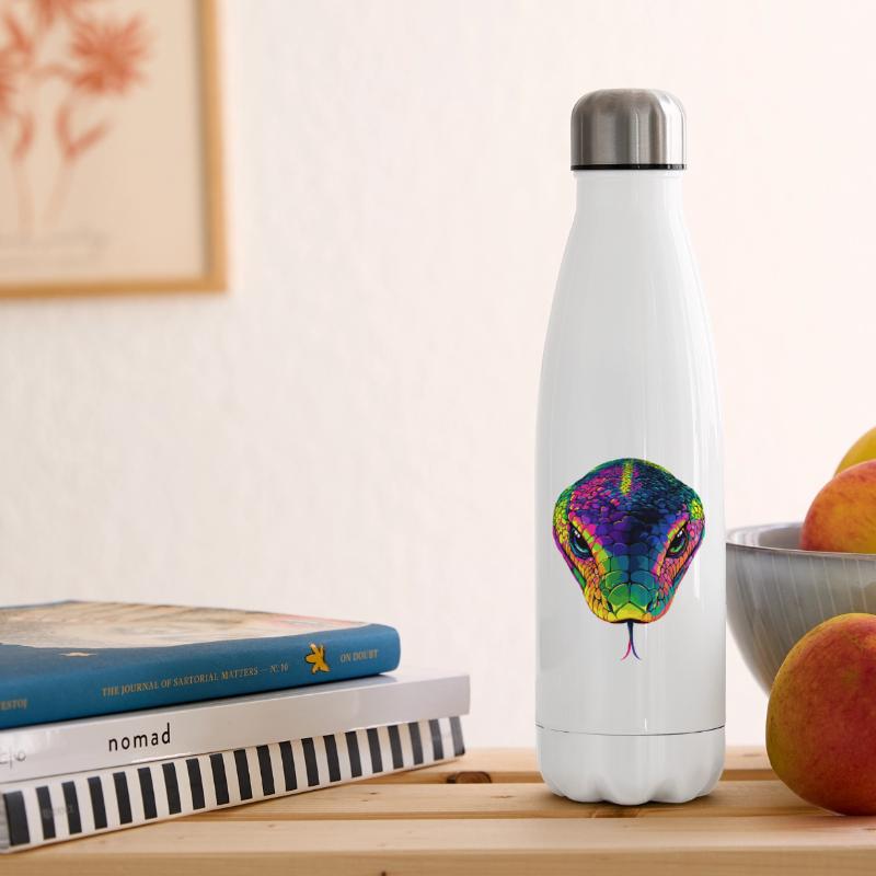Snake Python Cobra Mamba Rattlesnake Snake Insulated Water Bottle
