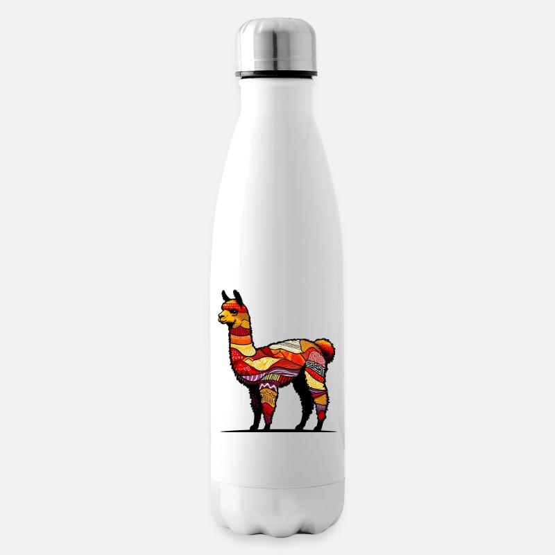 Alpaga - Bouteille isotherme - blanc