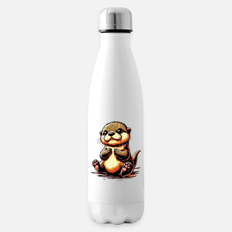 Otter - Isolierflasche - Weiß