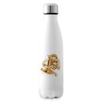 Euphonist Euphoniumist Instrument Spieler Euphonium - Isolierflasche - Weiß - Rechts