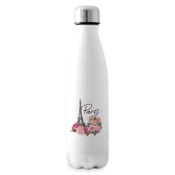 Paris - Isolierflasche - Weiß - Rechts