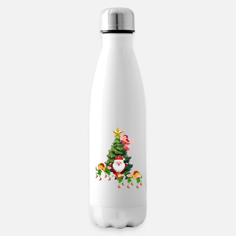 Noël enchanté - Bouteille isotherme - blanc