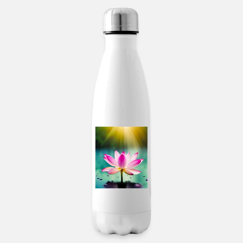 Lotus - Bouteille isotherme - blanc