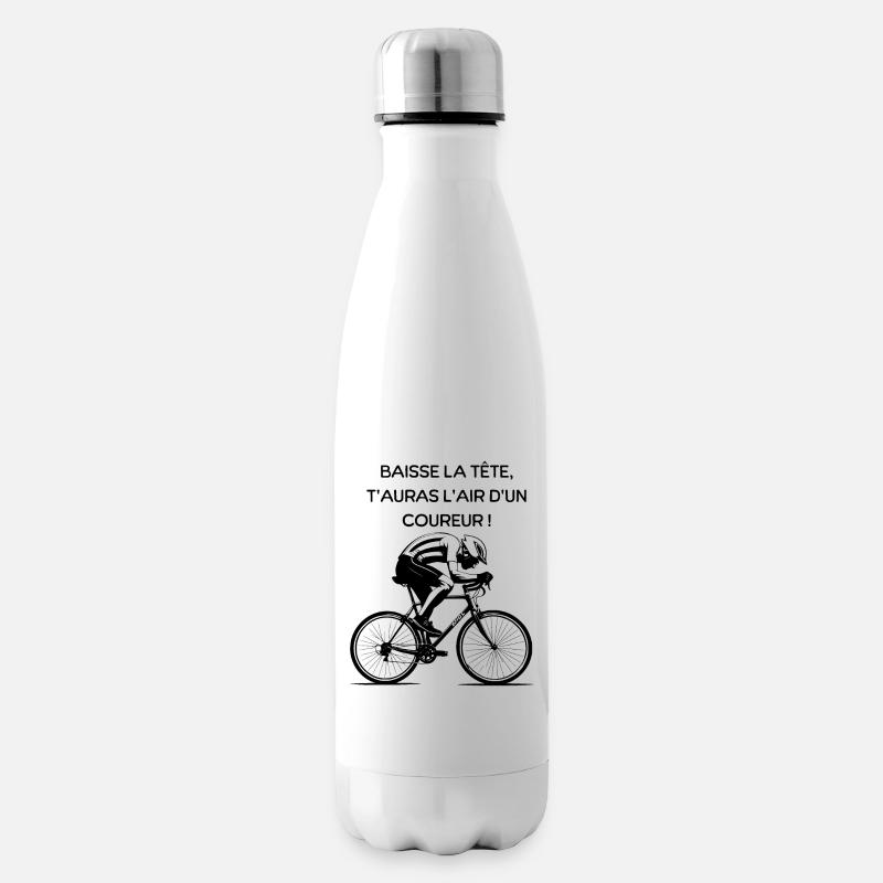 humour - Bouteille isotherme - blanc