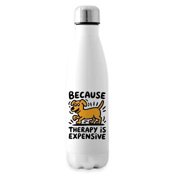 Labrador-Liebe heilt alles - Isolierflasche - Weiß - Rechts