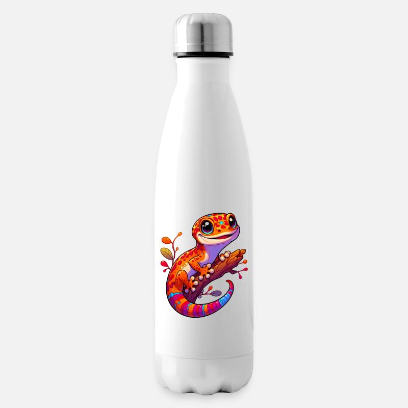 Gecko - Bouteille isotherme - blanc