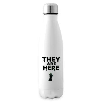 Außerirdische sind hier - Isolierflasche - Weiß - Rechts