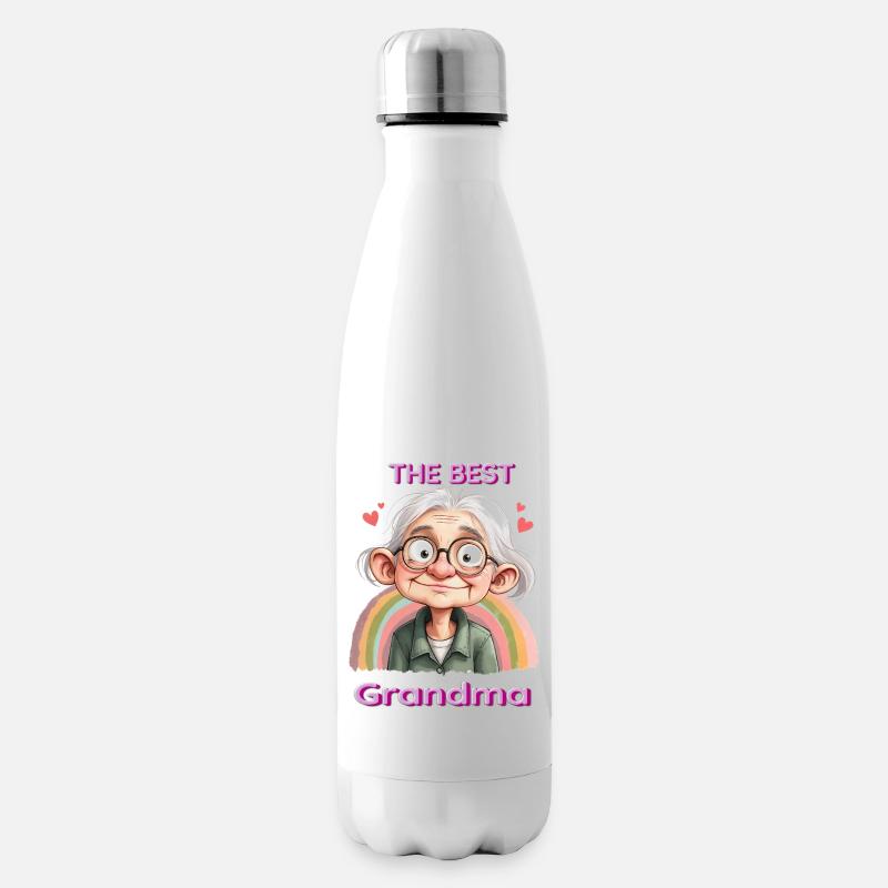 Die beste Großmutter - Isolierflasche - Weiß