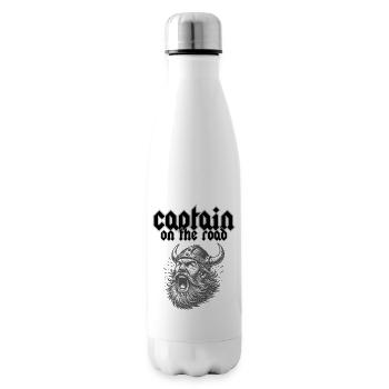 Capitaine sur la route - Bouteille isotherme - blanc - Droite