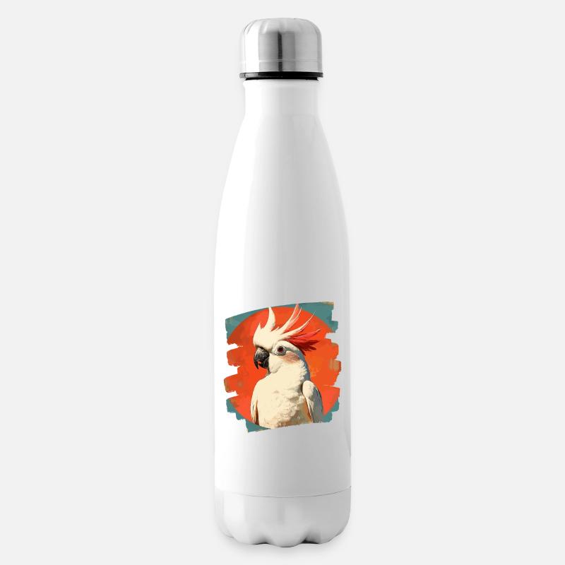 Kakadu - Isolierflasche - Weiß