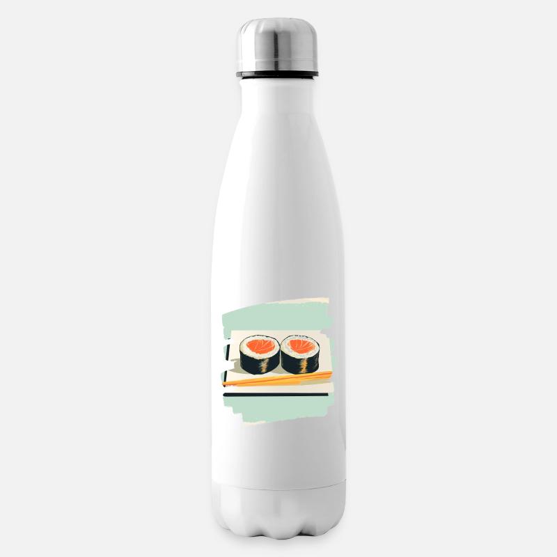 Sushi - Bouteille isotherme - blanc