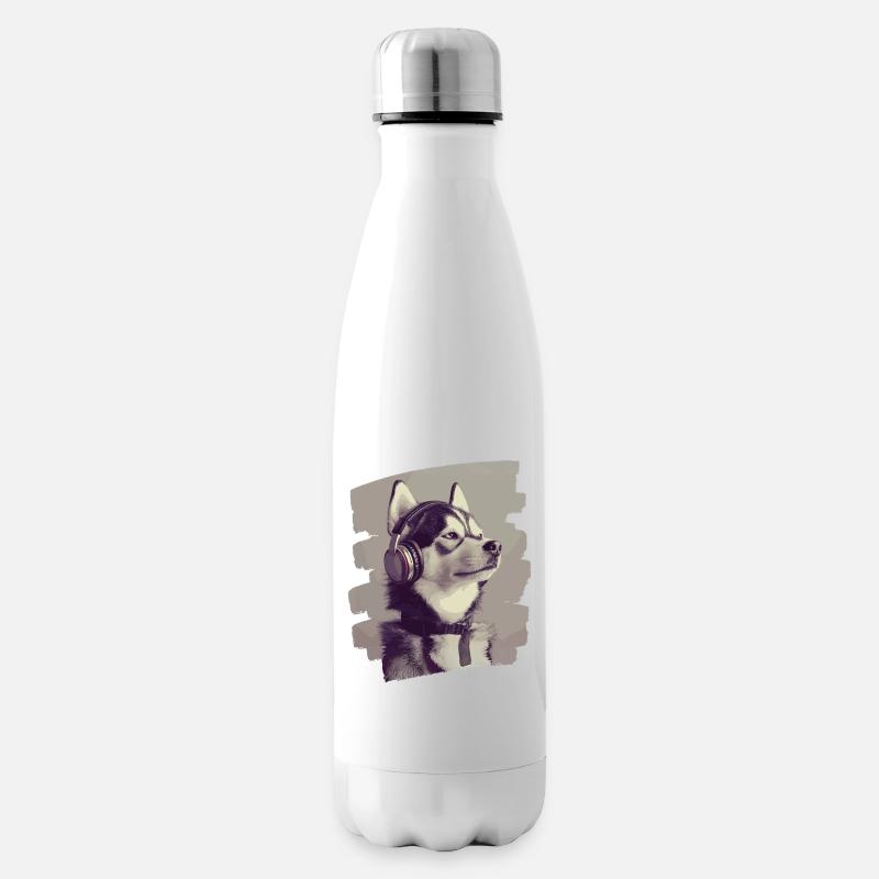 Husky - Isolierflasche - Weiß