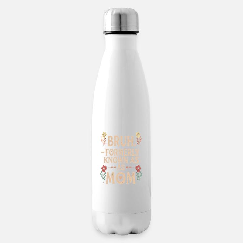 Maman échaudée - Bouteille isotherme - blanc