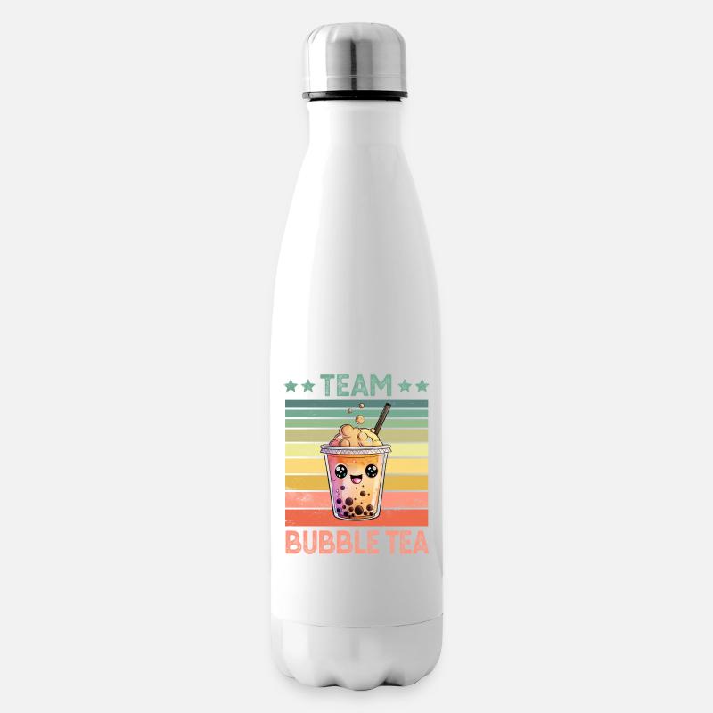 Bubble Tea - Insulated Water Bottle - white