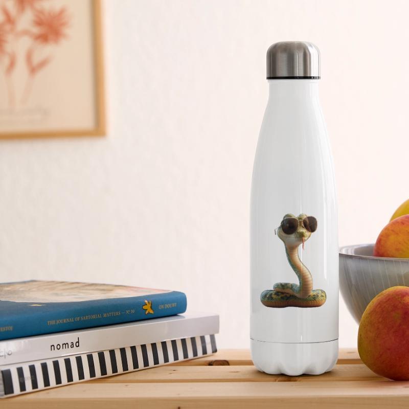 Schlange Python Kobra Klapperschlange Schlangen Isolierflasche