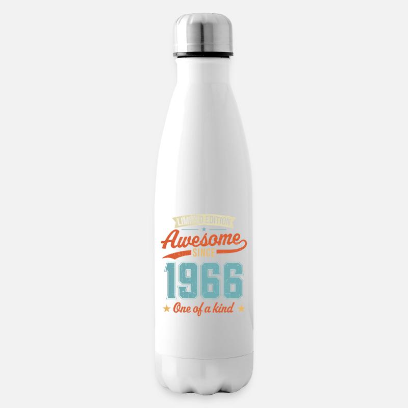 Genial seit 1966 - Isolierflasche - Weiß