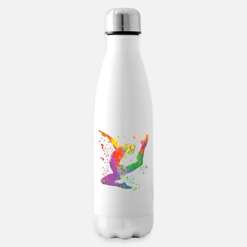 Turner Boden Kunstturnen - Isolierflasche - Weiß