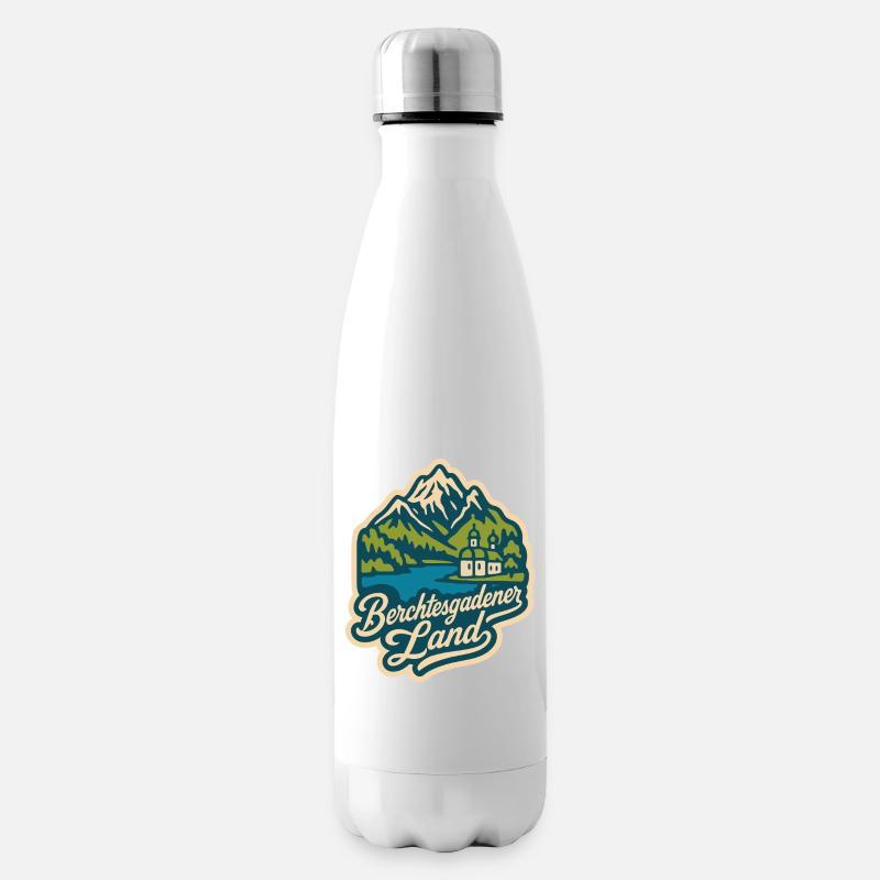 Berchtesgadener Land - Bouteille isotherme - blanc