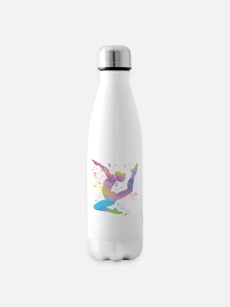 Turner Boden Kunstturnen - Isolierflasche - Weiß