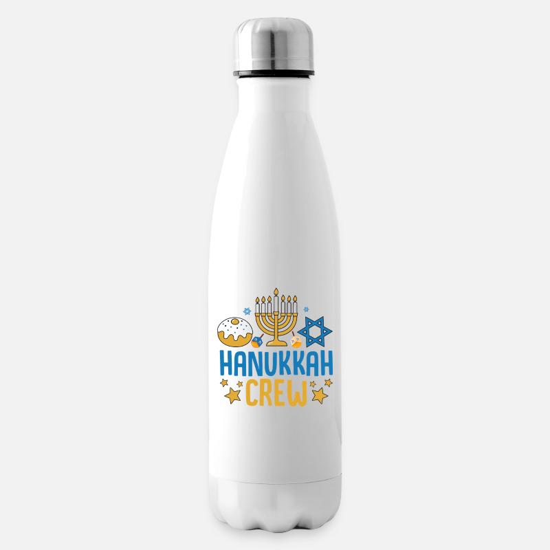 Hanukkah  - Isolierflasche - Weiß