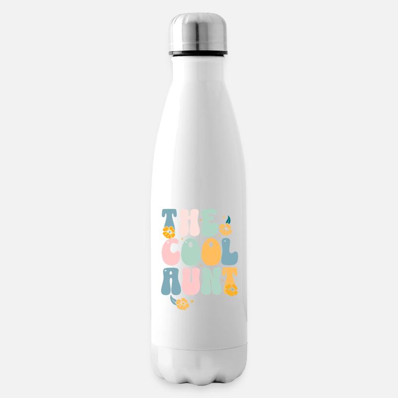 Die coole Tante Est 2026 - Isolierflasche - Weiß