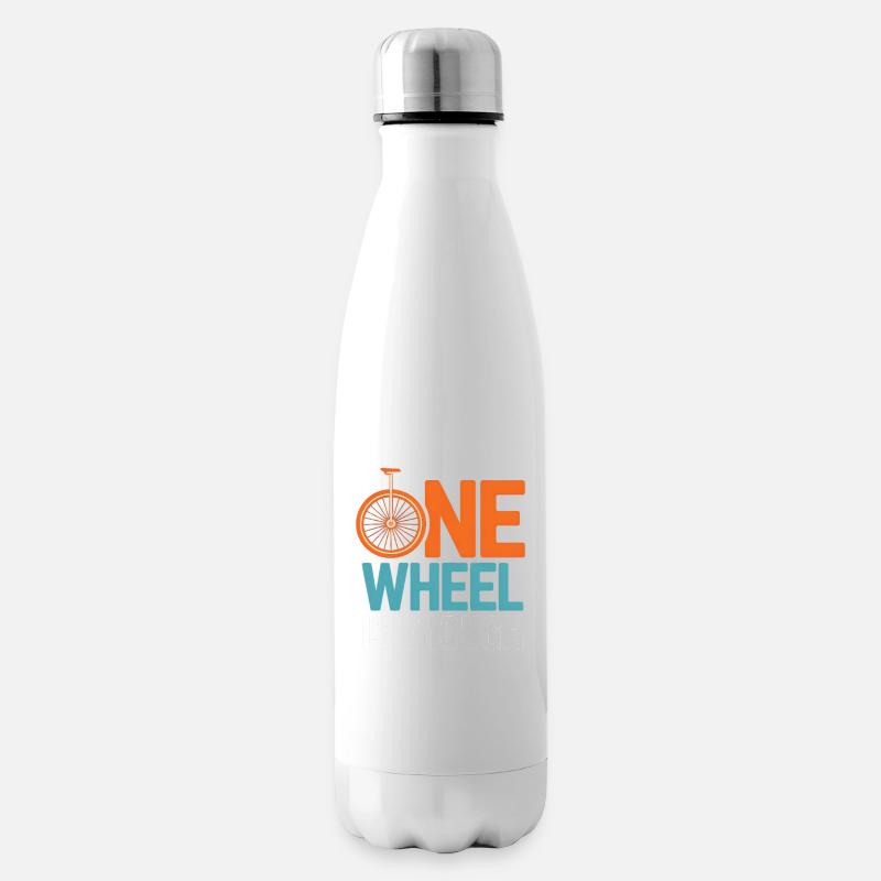 Monocycle - Bouteille isotherme - blanc