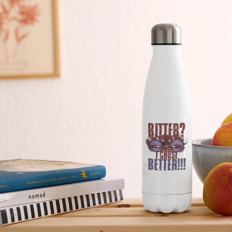 Coffee withdrawal decaffeinated ex-coffee drinker Insulated Water Bottle