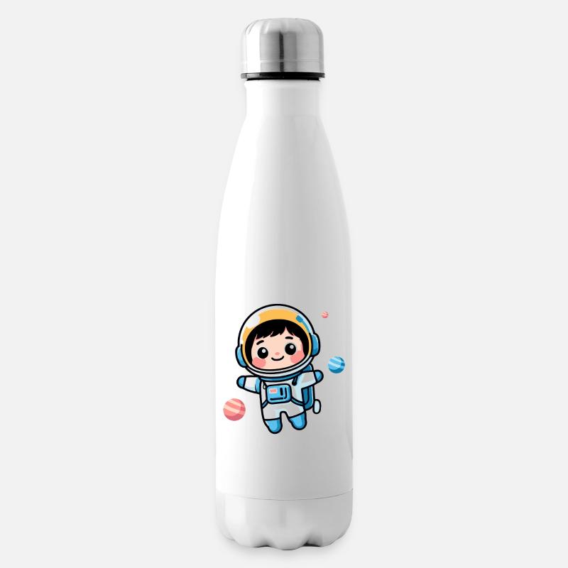 Kleiner Astronaut - Isolierflasche - Weiß