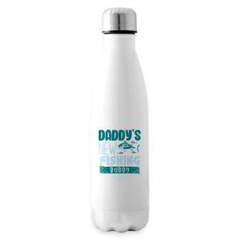 Anglers Fishermen Fishing Sport Fishermen - Insulated Water Bottle - white - Right