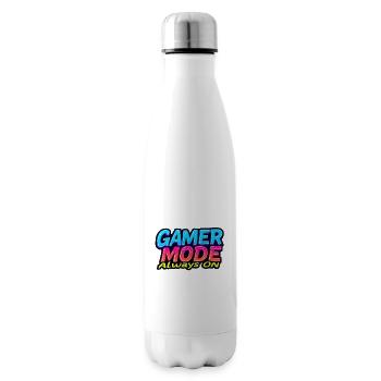 Gamer-Modus immer an - Isolierflasche - Weiß - Rechts