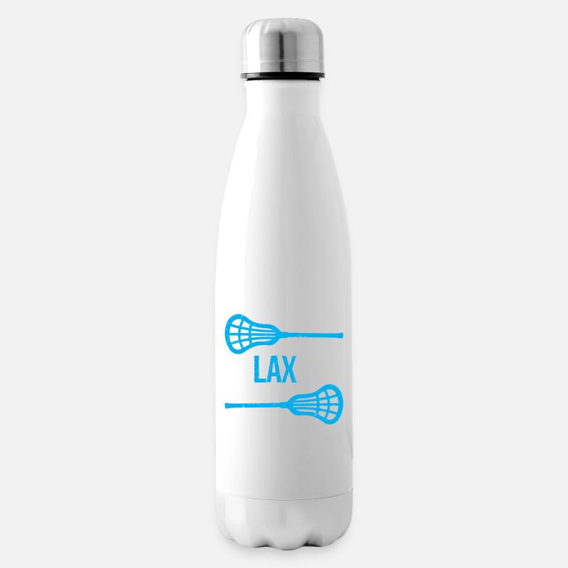 Relax Bro Lacrosse - Isolierflasche - Weiß