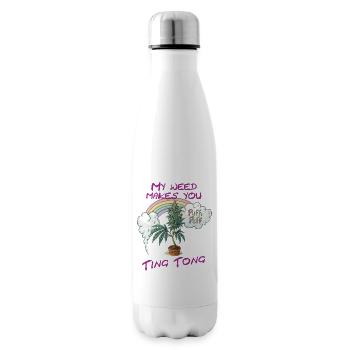 Ting Tong - Isolierflasche - Weiß - Rechts