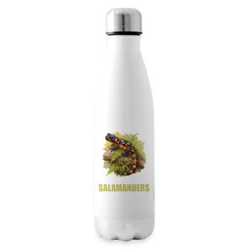 Feuersalamander Salamander - Isolierflasche - Weiß - Rechts