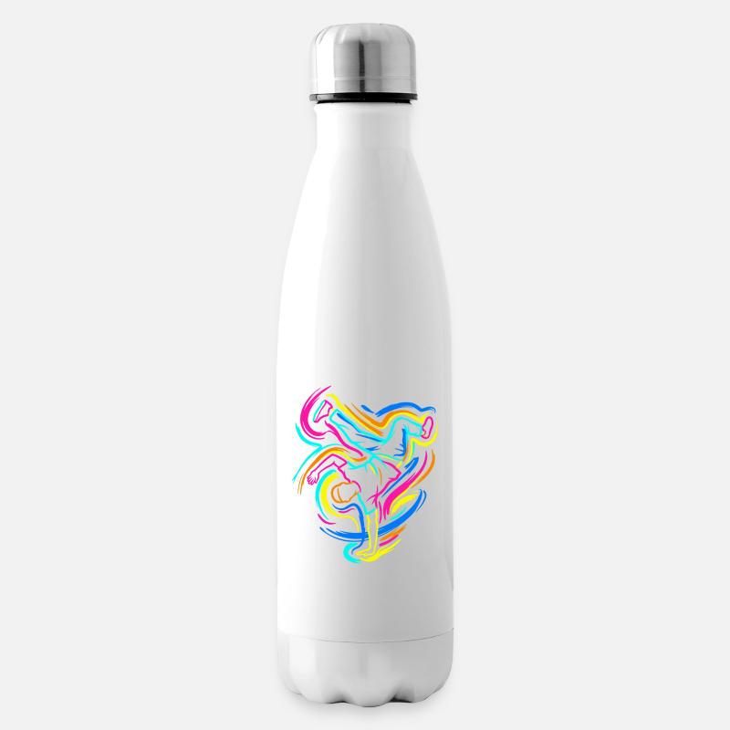 Breakdance - Bouteille isotherme - blanc