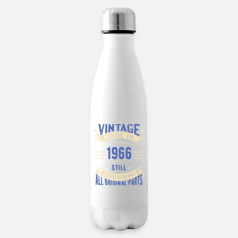 Vintage 1966 immer noch stark - Isolierflasche - Weiß