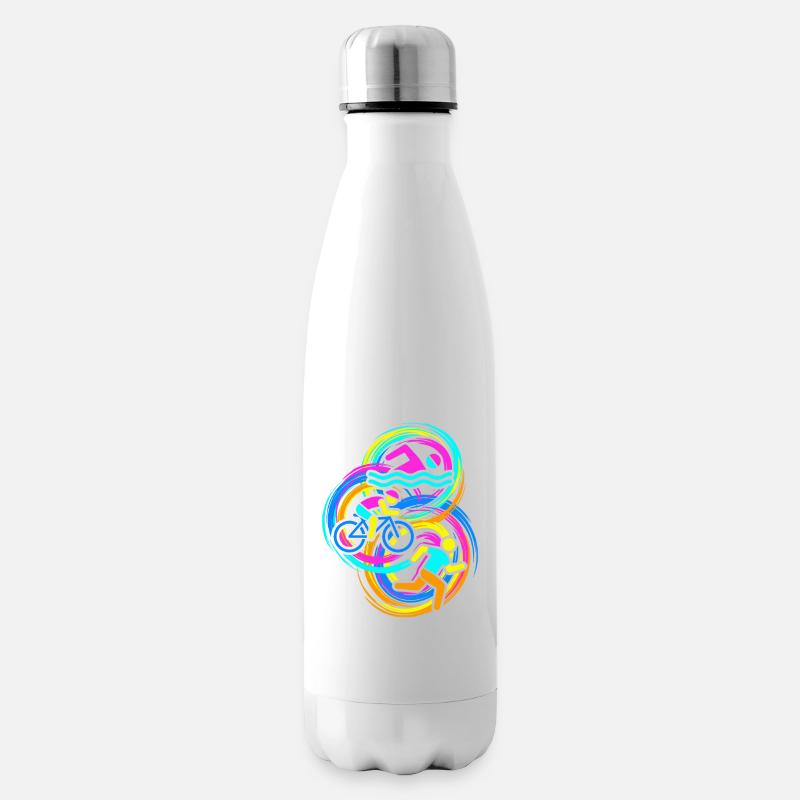 Triathlon - Bouteille isotherme - blanc