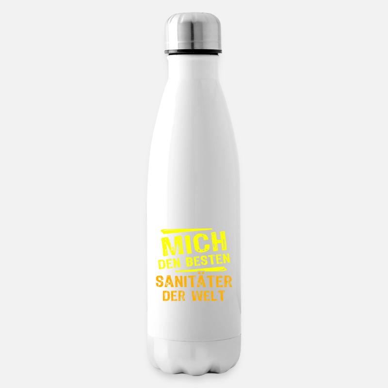 Sanitäter Geschenk - Isolierflasche - Weiß