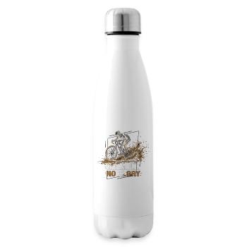No Mud No Glory – Gravel Bike Fahrrad - Insulated Water Bottle - white - Right