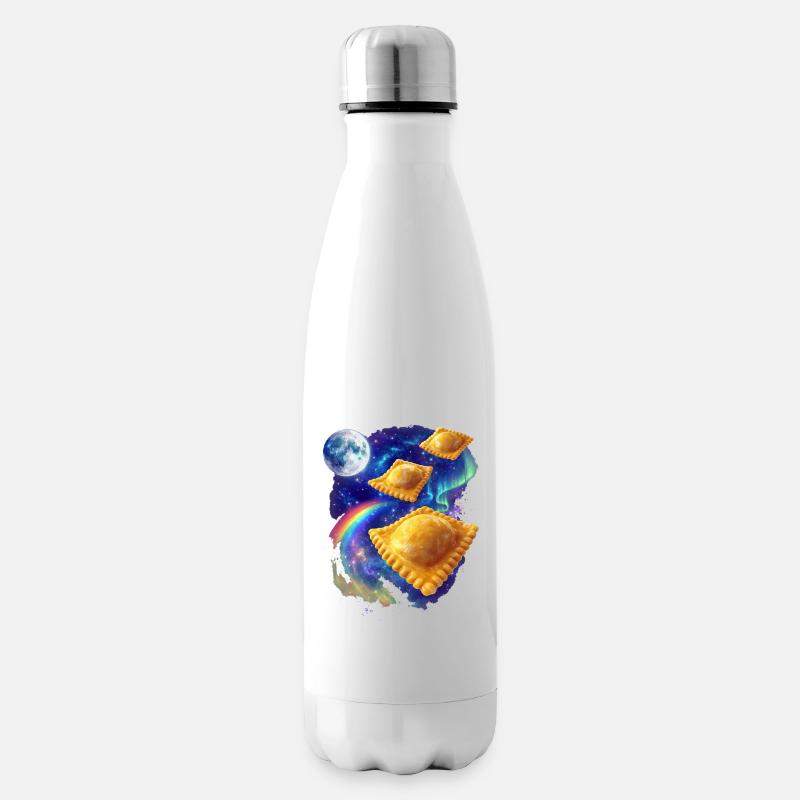 Space Ravioli - Insulated Water Bottle - white
