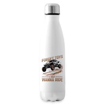 UTV Tout-Terrain Boy Men 4 Wheels Side by Side - Bouteille isotherme - blanc - Droite