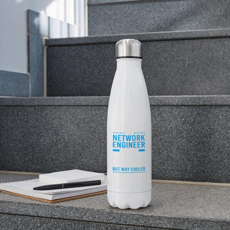 Network Computer Scientist Programmer Admin Insulated Water Bottle