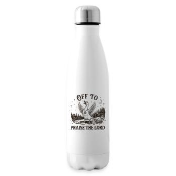 to praise the Lord Christian Gans - Insulated Water Bottle - white - Right