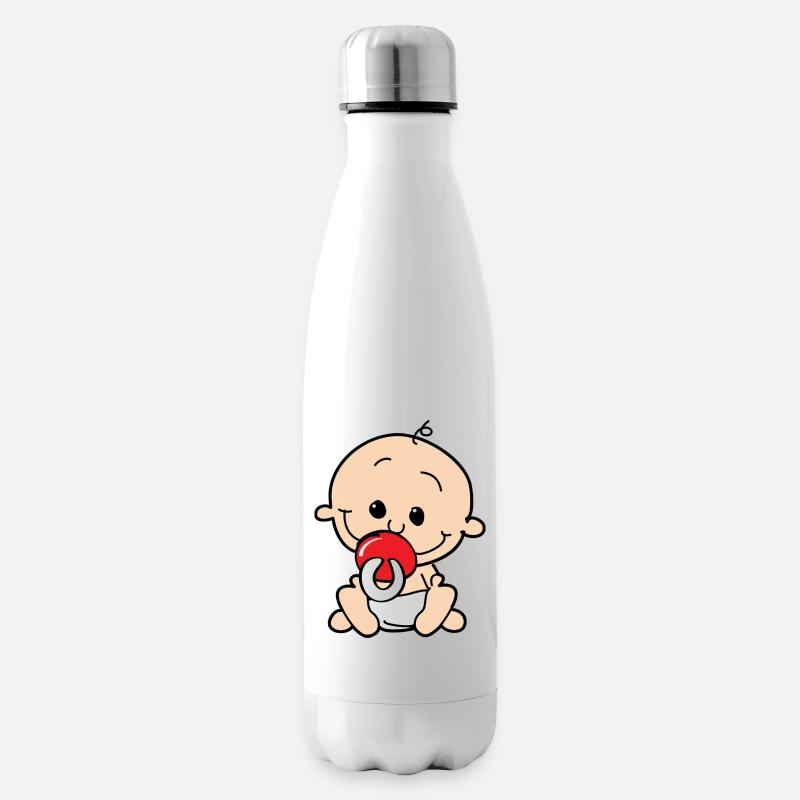 Baby - Isolierflasche - Weiß