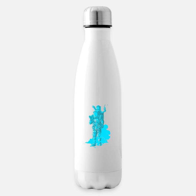 Onwards, Papa Space! - Bouteille isotherme - blanc