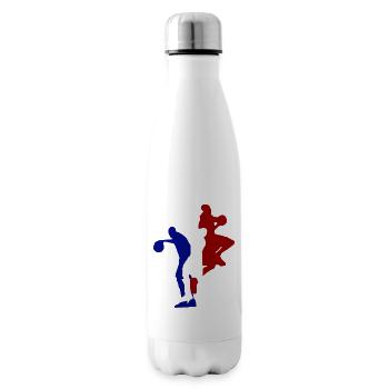 basketball - Bouteille isotherme - blanc - Droite