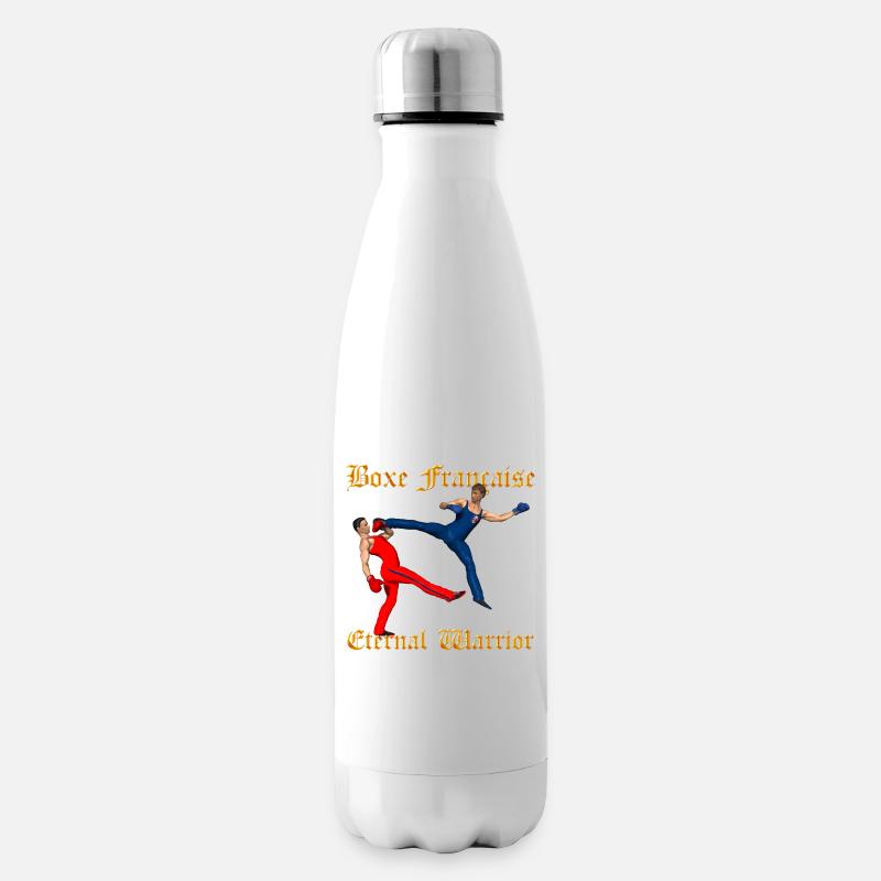 Savate Guerrier - Bouteille isotherme - blanc