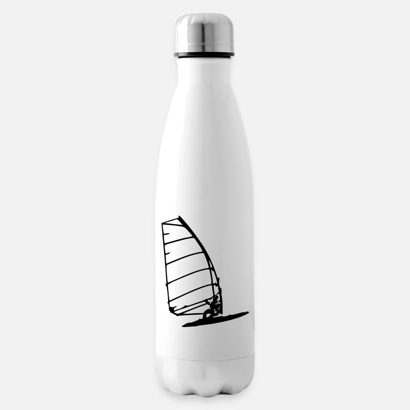 Windsurfing 1 - Isolierflasche - Weiß