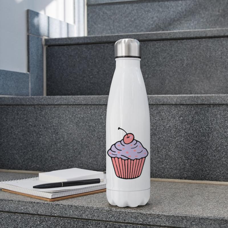 Cupcake Insulated Water Bottle