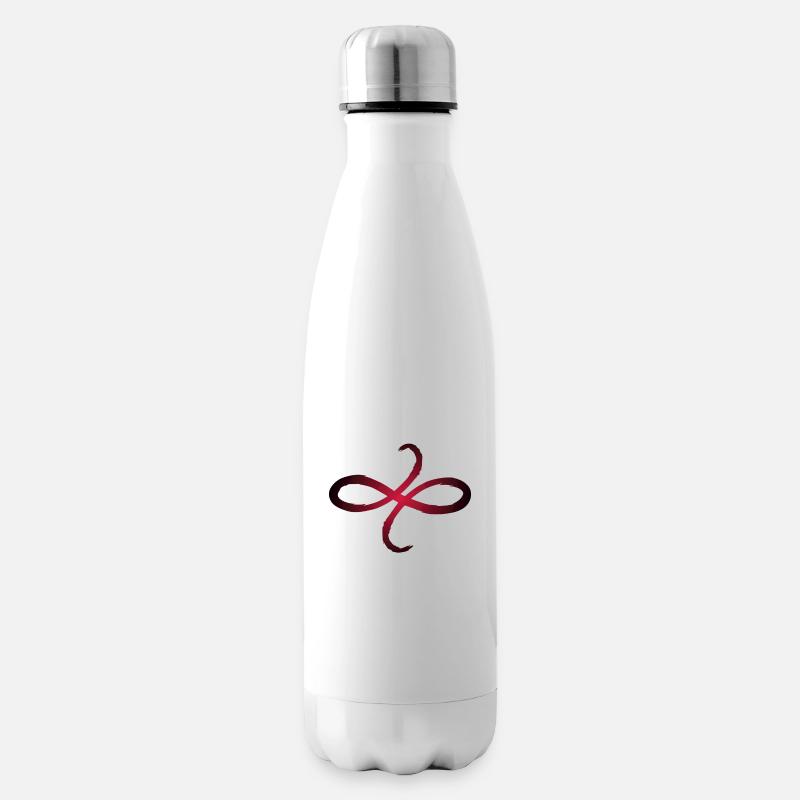Keltische Symbole Freundschaft - Isolierflasche - Weiß