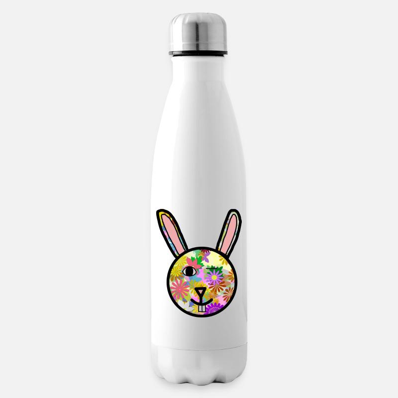 Der Osterhase - Isolierflasche - Weiß